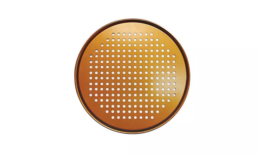 Copper Pizza Pan 12.8 Inch Non-stick Copper Pizza Pan - Second Medium