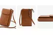 Women Small Crossbody Bags Cell Phone Purse Leather Wallet Purses with Card Slot - Second Medium