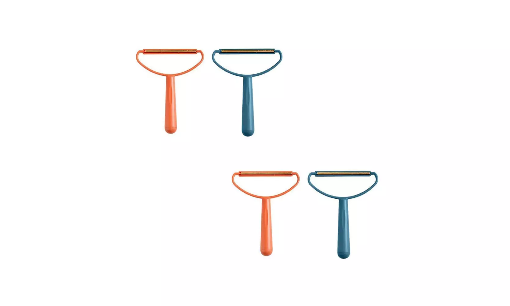 US 2-4 Pack Lint Remover Rollers Clothes Fuzz Pet Hair Shaver TIKA Double Sided