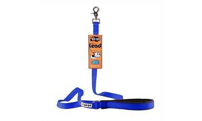 GoGo 15037 Large 1 In. X 4 Ft. Blue Comfy Nylon Leash