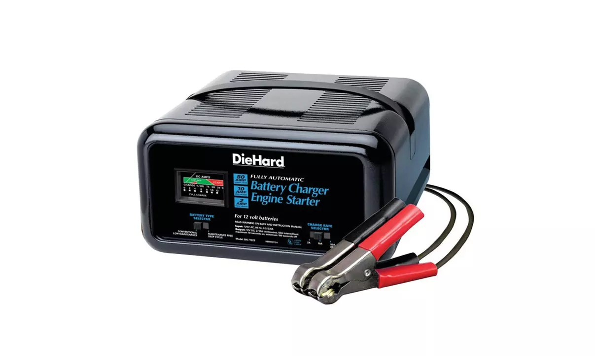 Die Hard 71222 Automatic Battery Charger & Engine Starter, 2 Amp - Second Medium