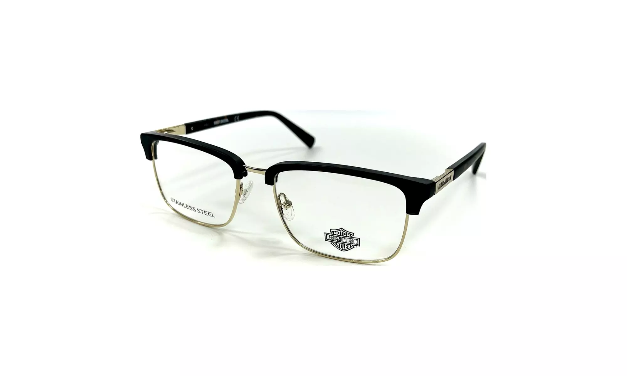 Harley Davidson Men Eyeglasses HD0862-052/ Dark Havana Frame / Demo Lens - Primary Image
