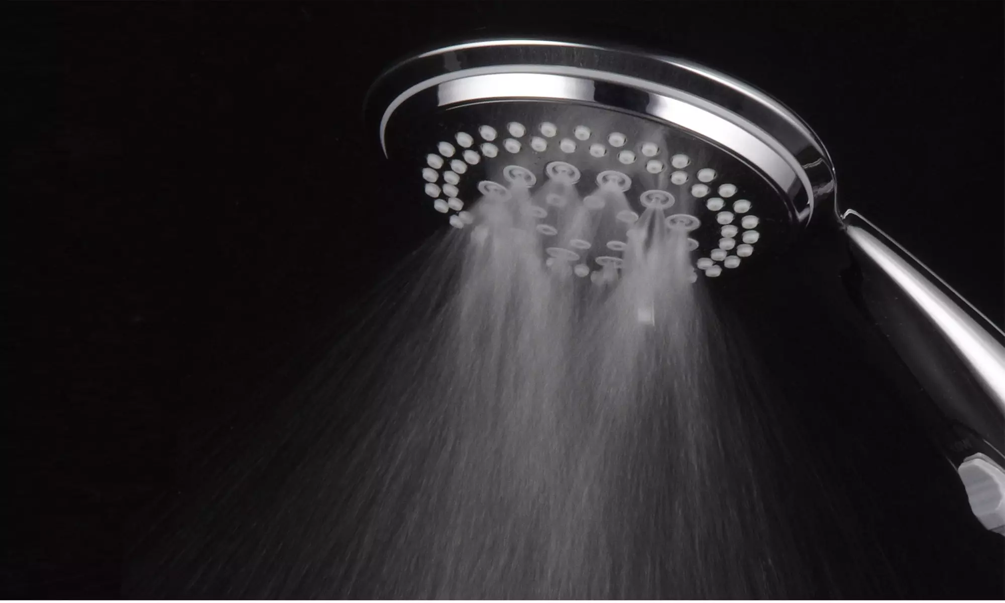 9-Setting High-Power Ultra Luxury Handheld Shower in Chrome or Brushed Nickel Fi - Primary Image