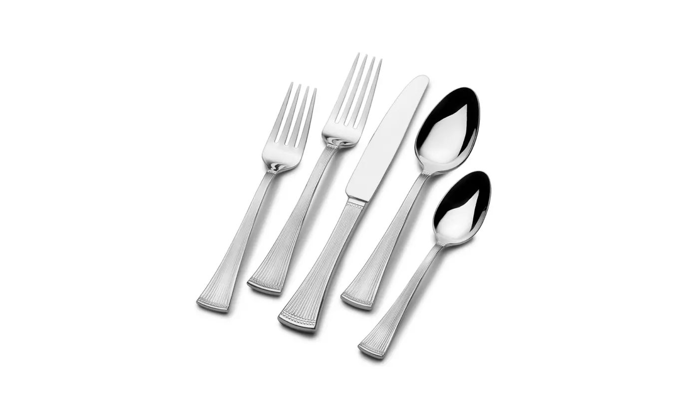 Mikasa Flair 65 Piece Flatware Set - Second Medium