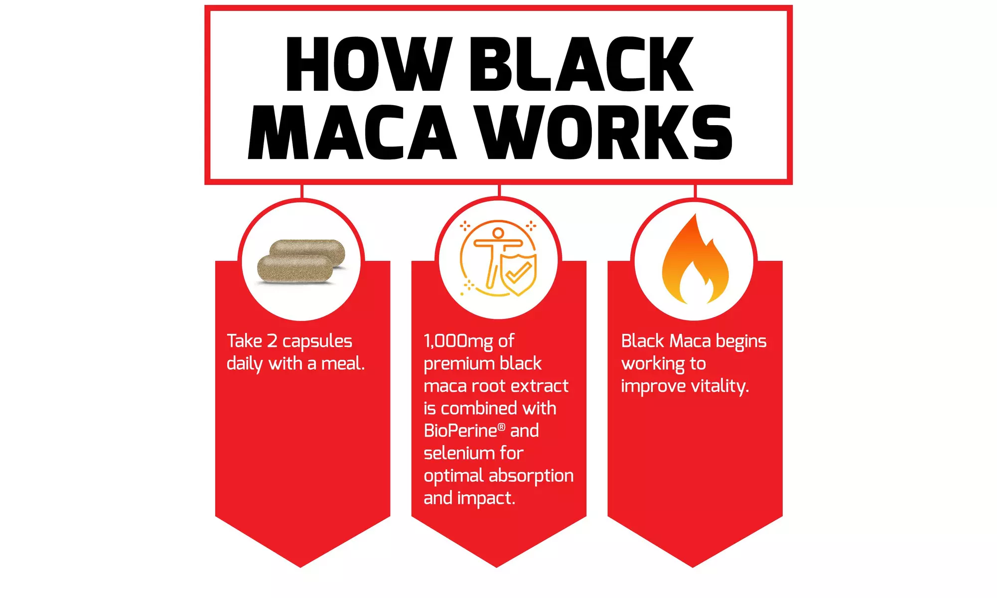 Force Factor Black Maca 1000 mg 