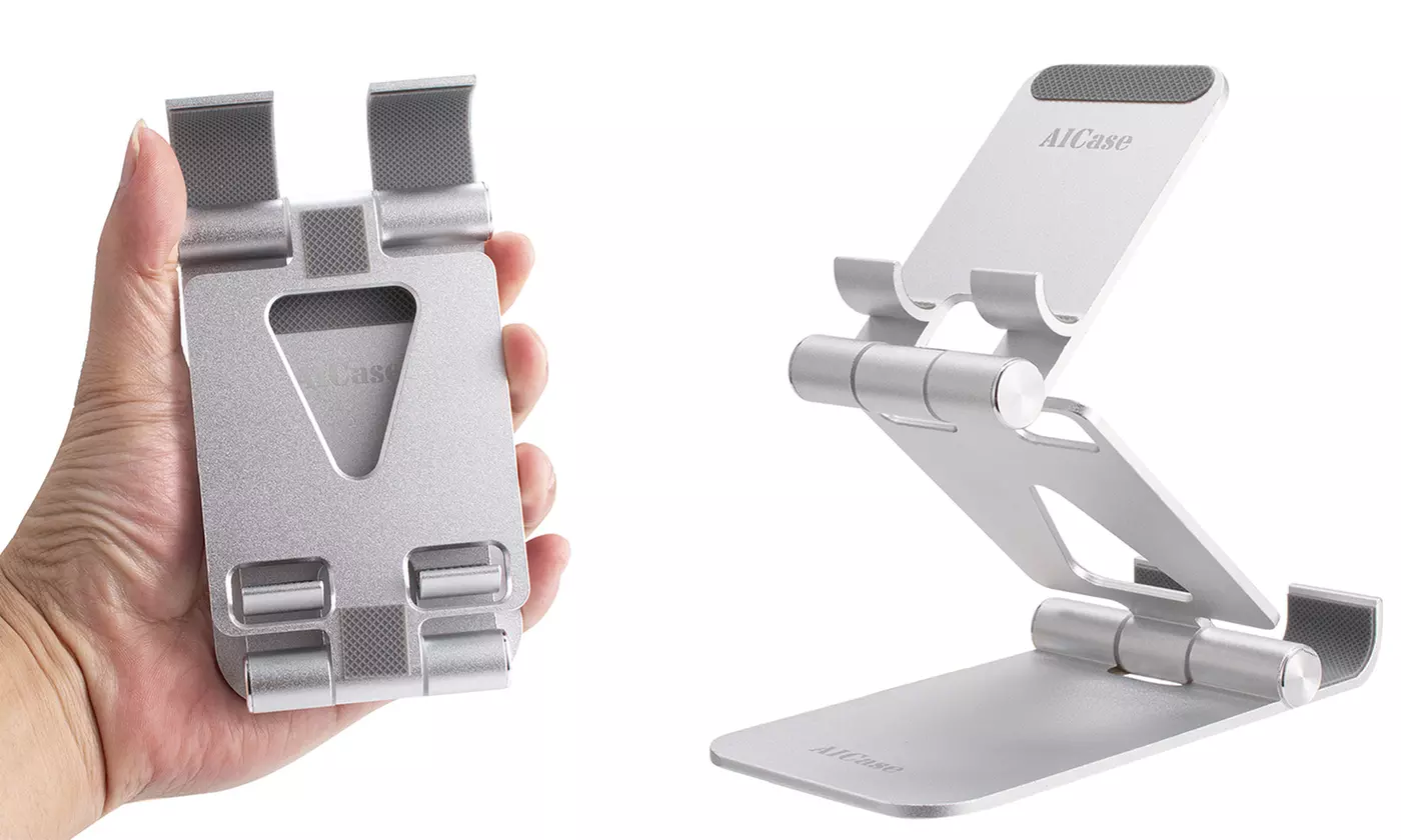 Adjustable Portable Desktop Phone Stand Foldable Holder For iPad/iPhone/Tablet - Second Medium
