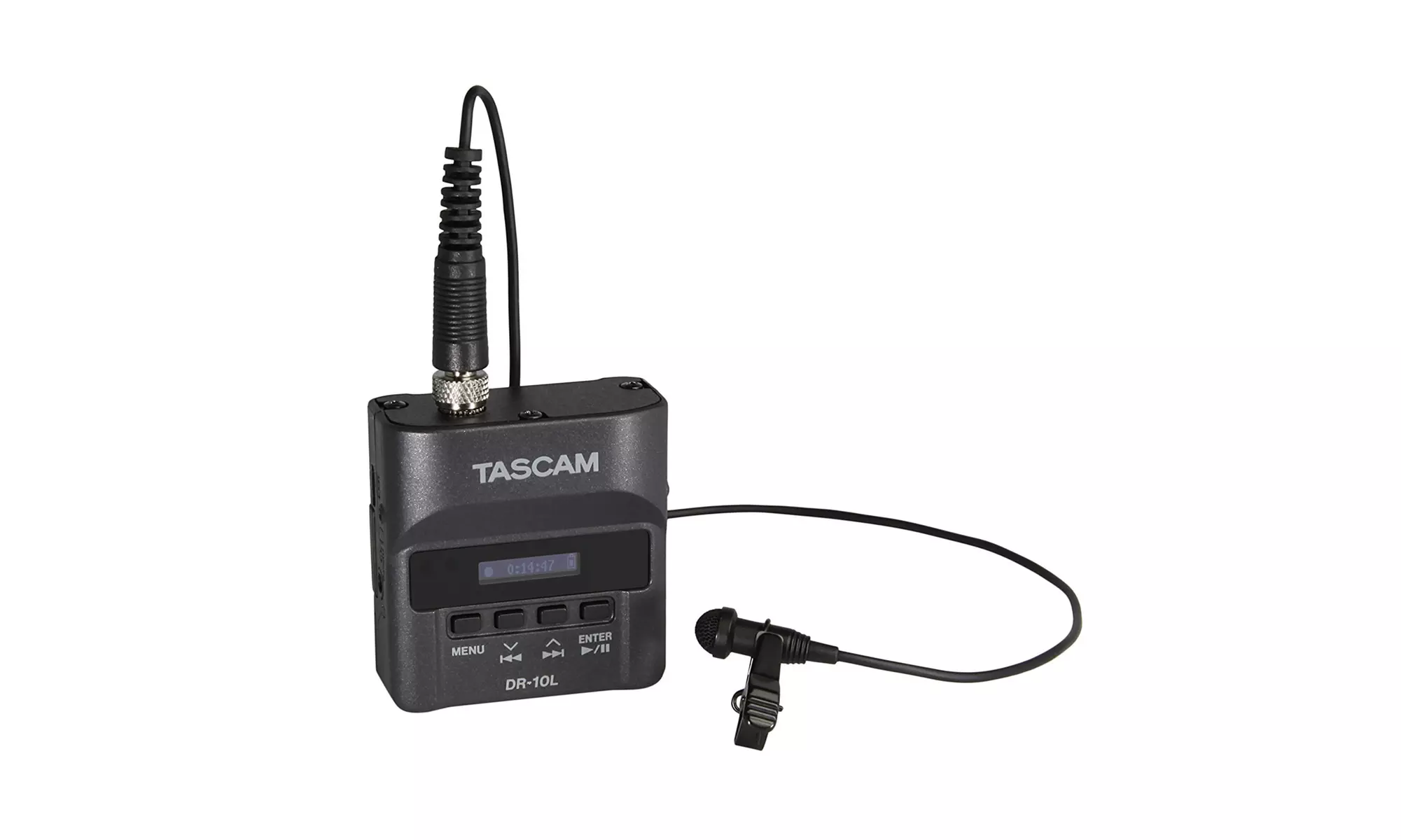Tascam DR-10L Compact Digital Audio Recorder and Lavalier Mic Combo (2 Pack) - Primary Image