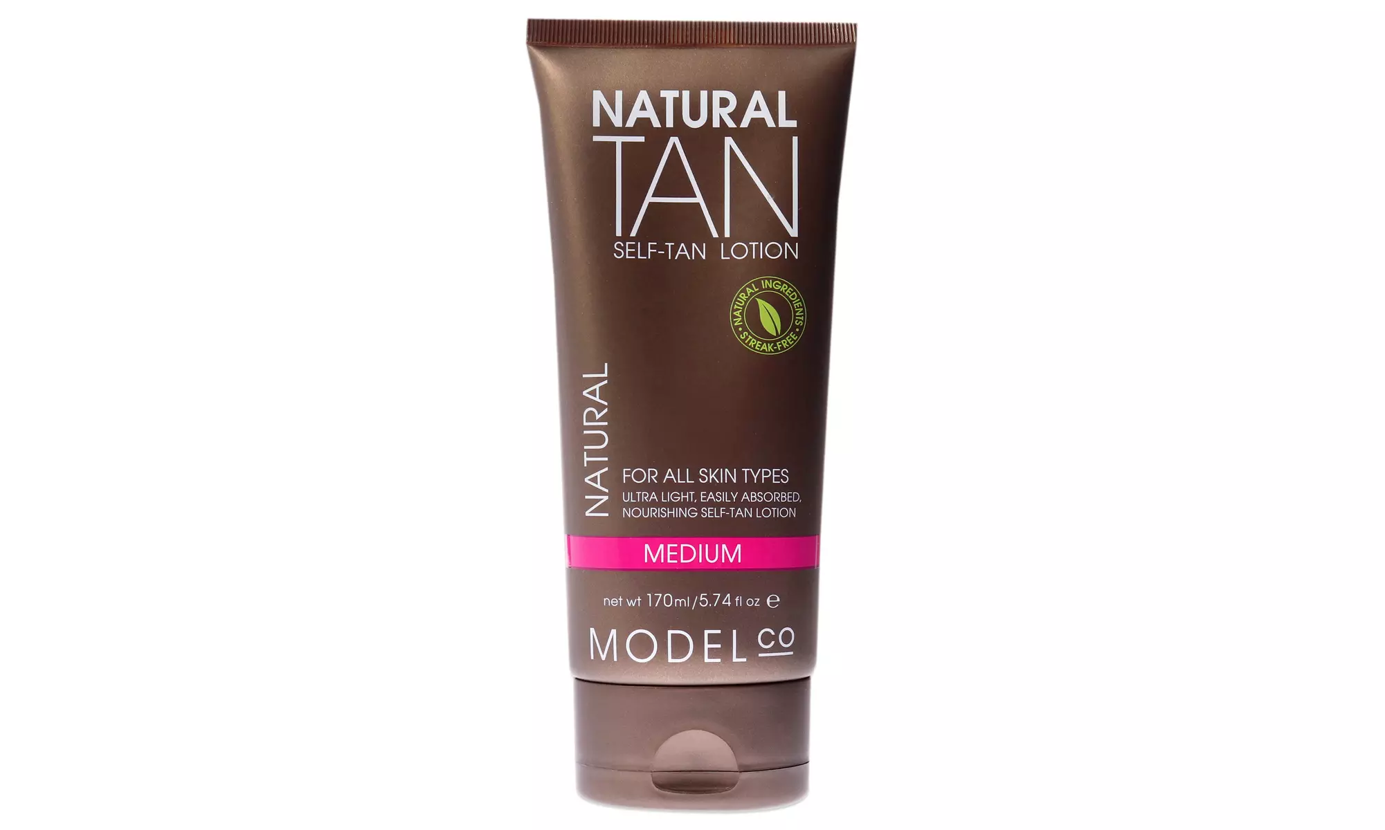 ModelCo Natural Tan Self-Tan Lotion - Medium for Women 5.74 Oz Lotion - Primary Image