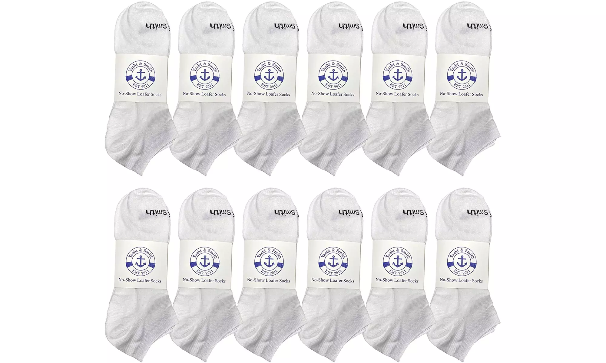 BILLIONHATS 12 Pairs of Mens Cotton Shoe Liner Socks, No Show, Sport Ankle Socks