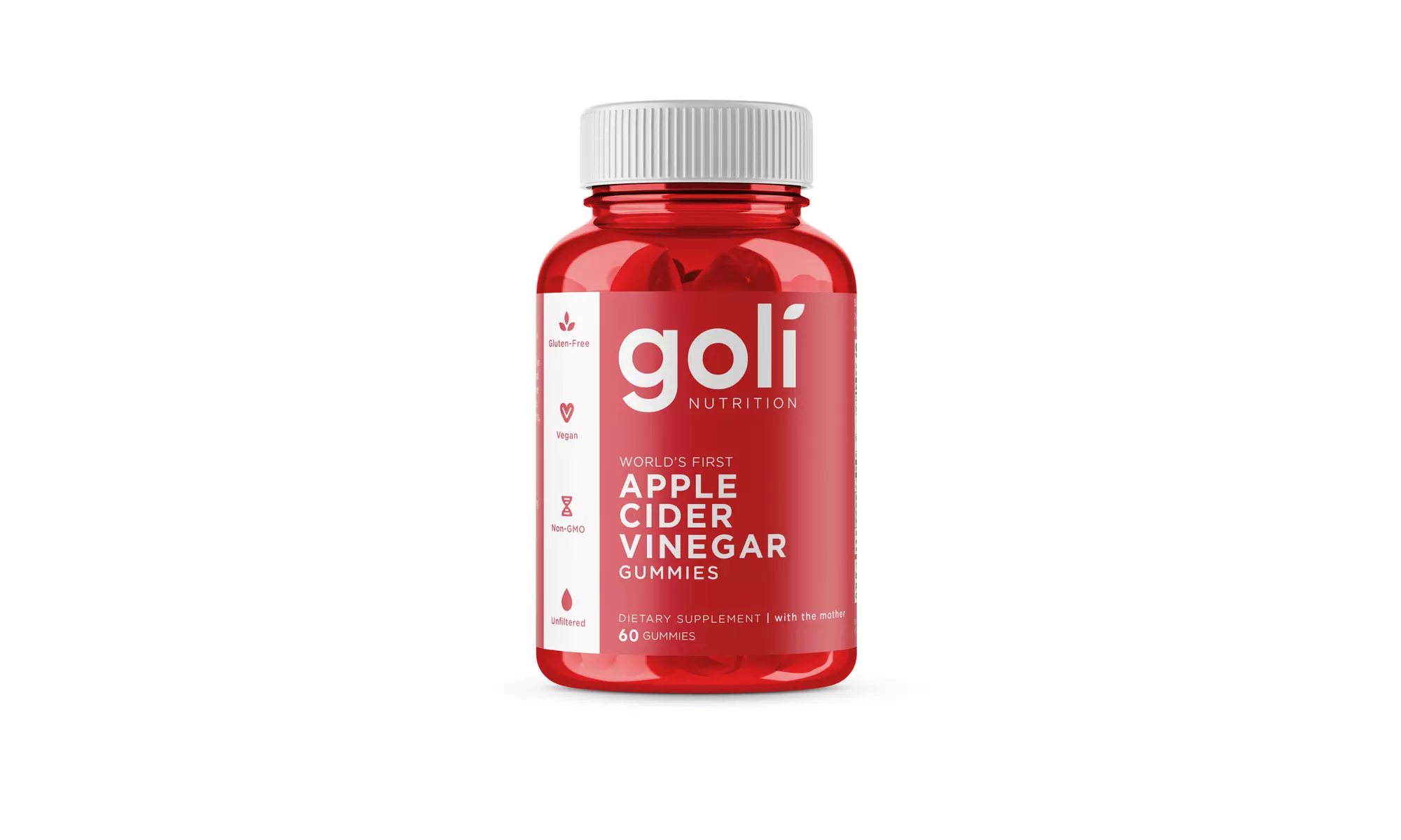 World's First Apple Cider Vinegar Gummy Vitamins by Goli Nutrition - Primary Image