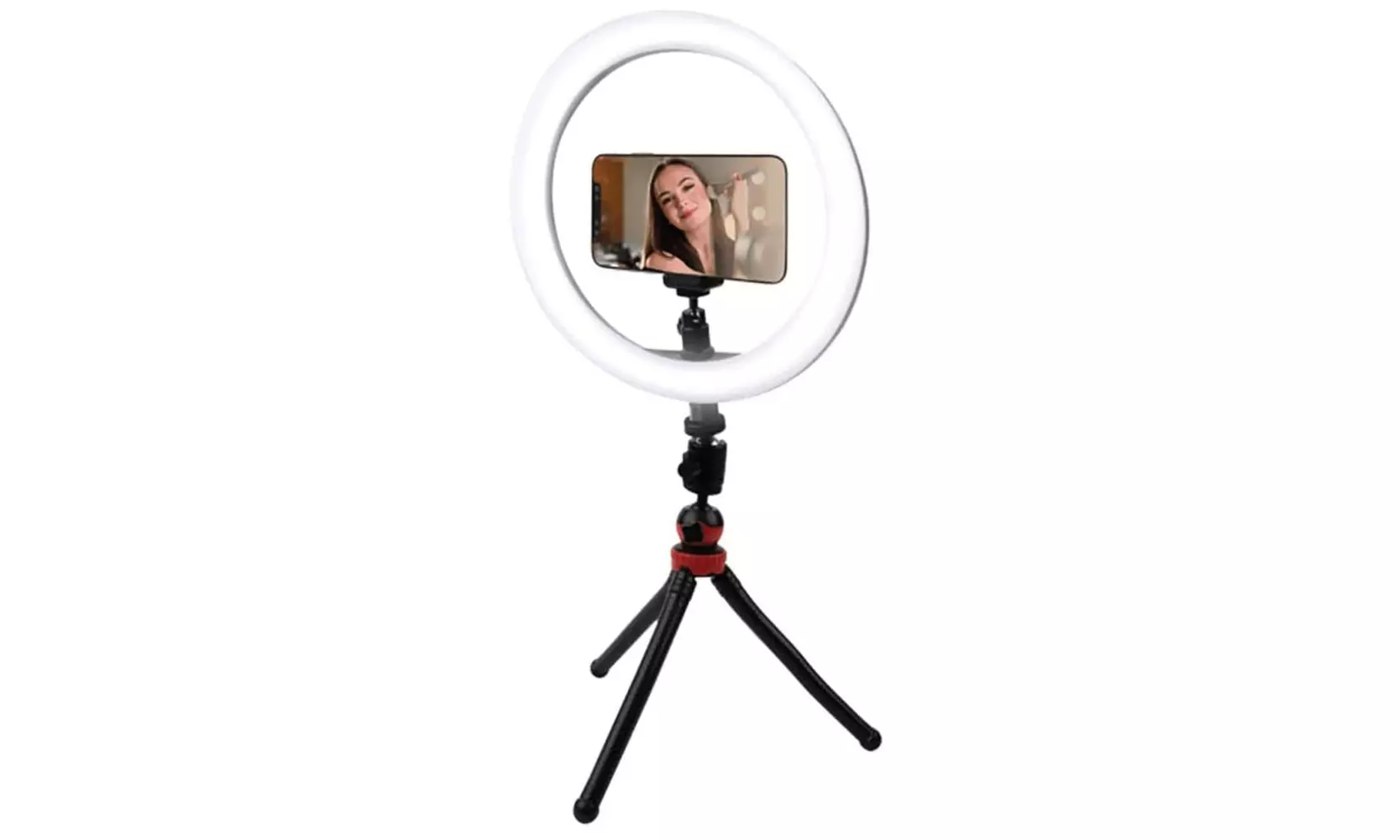 Vivitar LED Ring Light 10 Inch, Selfie Light with Adjustable Tripod Stand  - Primary Image