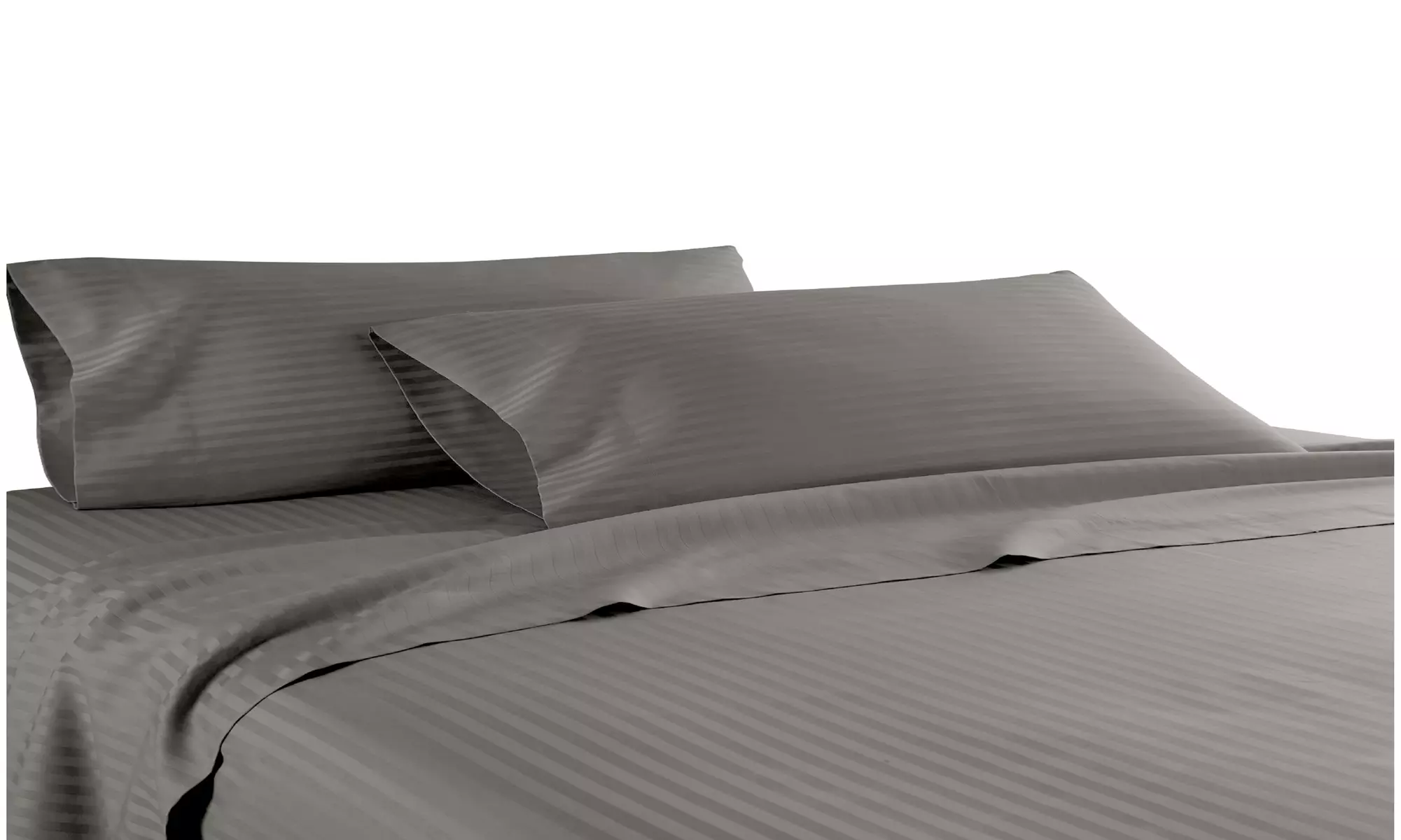 Home Sweet Home Dreams Inc 1200-Thread Count Stripe Cotton Sheet Set