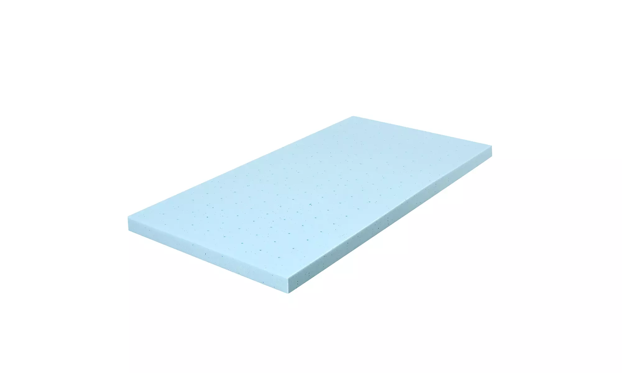  Costway 4''Gel-Infused Memory Foam Mattress Topper Ventilated Bed Pad Twin   - Primary Image