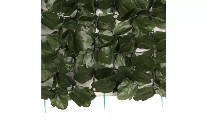 Artificial Faux Ivy Hedge Privacy Fence Wall Screen for Outdoor Decor Garden