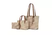 MKF Collection 3PC Aylet M Tote with Mini Bag and Wristlet Pouch by Mia K. - Second Medium