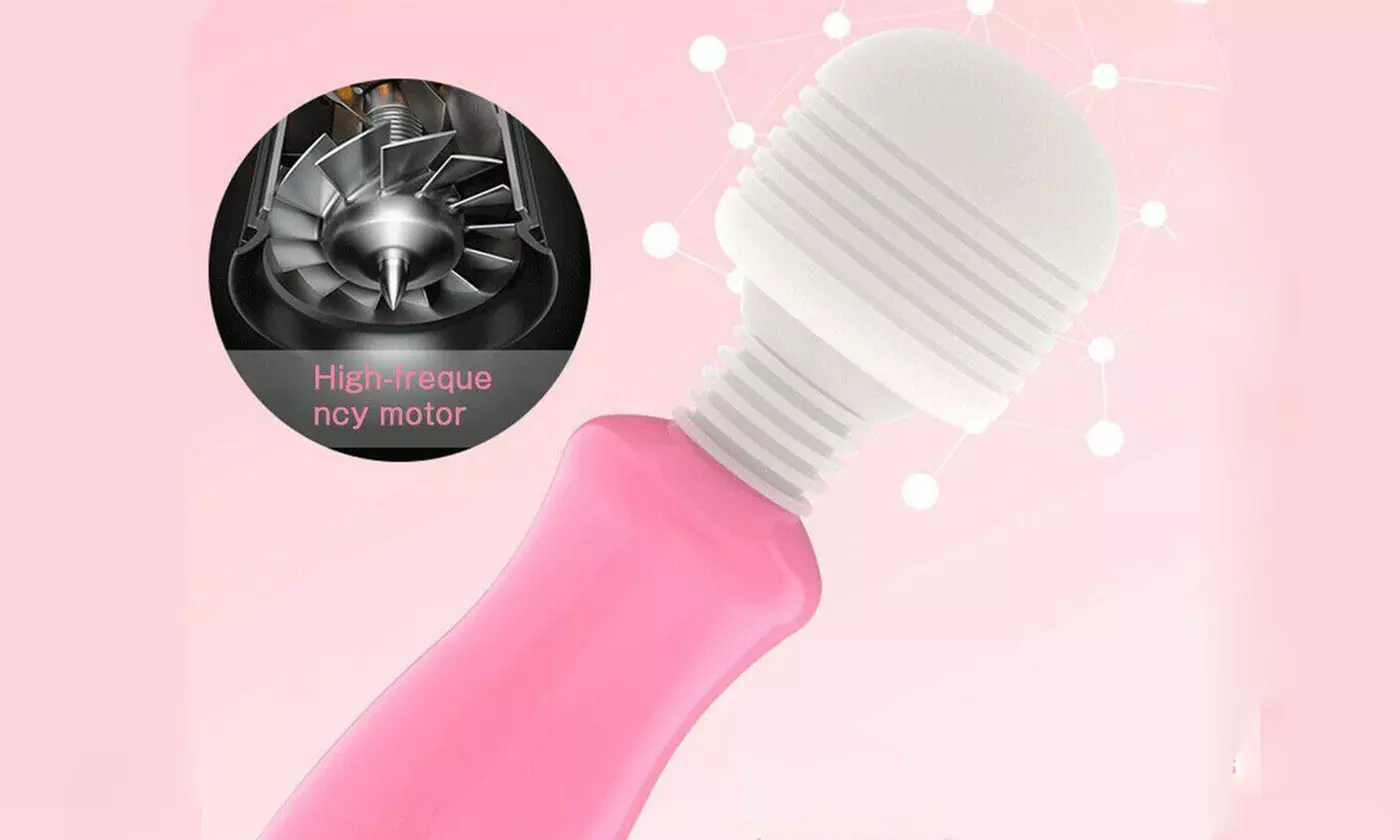 12 Modes Vibrator G Spot Dildo Massager Rechargeable Orgasm Sex Toy 