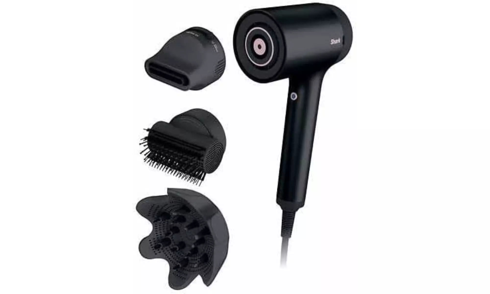 Shark HD125 Blow Dryer HyperAIR Fast-Drying with IQ 2-in-1 Concentrator Black - Primary Image