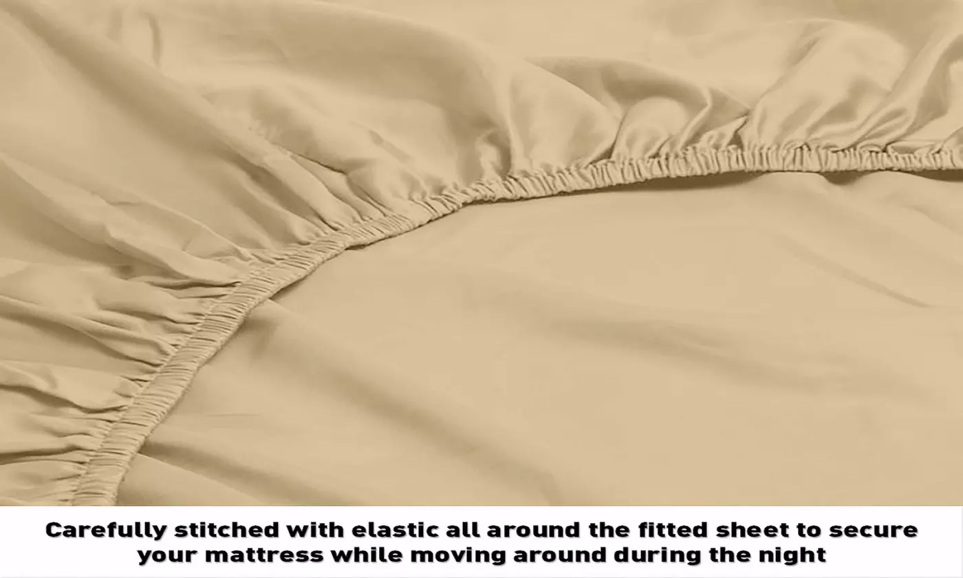 Home Sweet Home Extra Soft Deep Pocket Embroidered Sheet Set
