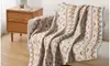 Peace Nest Boho Knit Throw Blanket