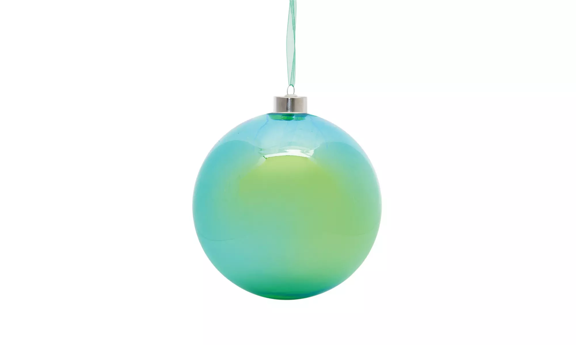 Ornament (Set of 8) 3.75"D, 4.5"D Glass - Second Medium