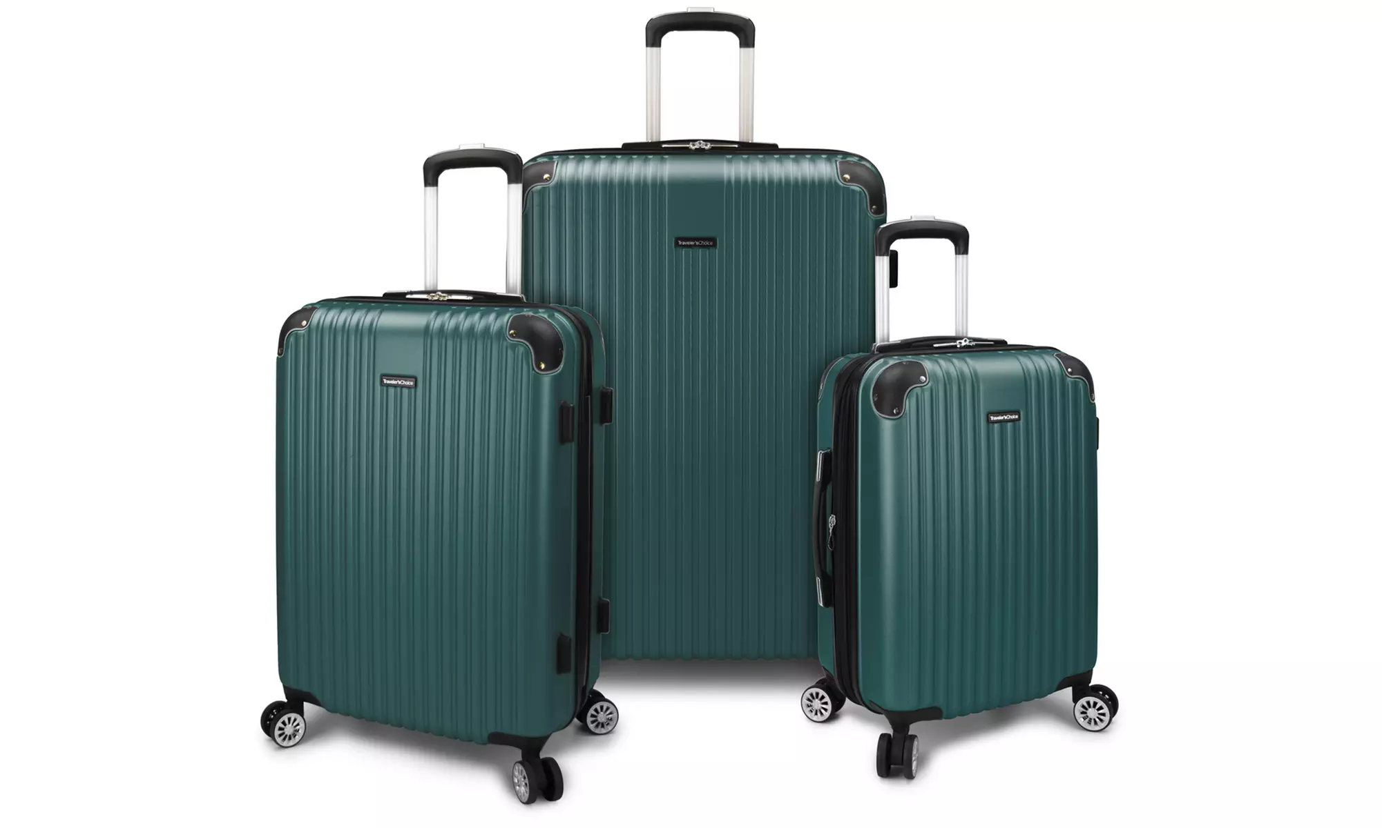 Traveler's Choice Austin Expandable Hardside Spinner 3 piece Luggage Set  - Primary Image