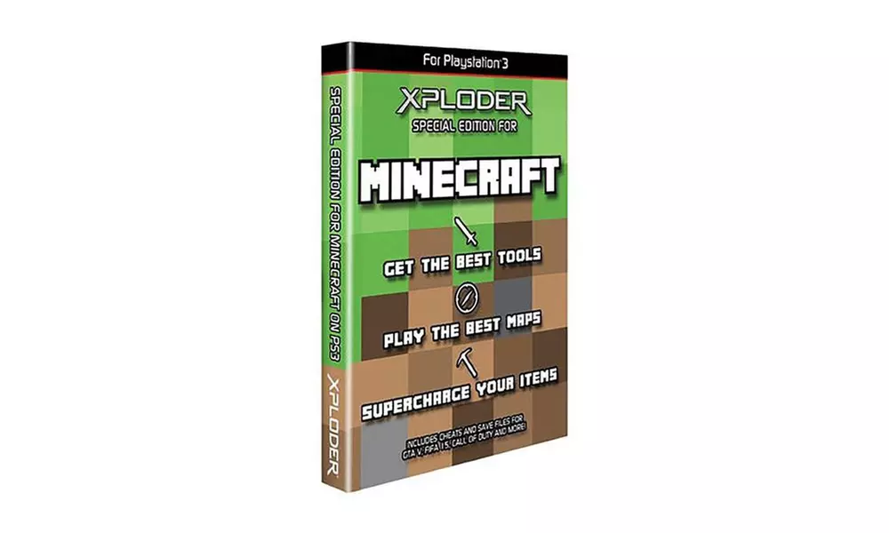 Xploder Special Edition Cheat Codes For Minecraft PlayStation 3 PS3 - Primary Image