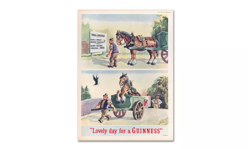 Guinness Brewery 'Lovely Day For A Guinness XI' Canvas Art - Second Medium