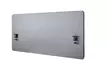 Workstream by Monoprice Desk Acoustic Privacy Panel, Gray - Second Medium