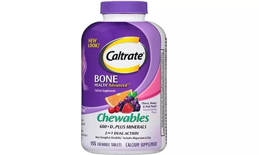 Caltrate 600plusD Plus Chewables, 155-Count  - Primary Image