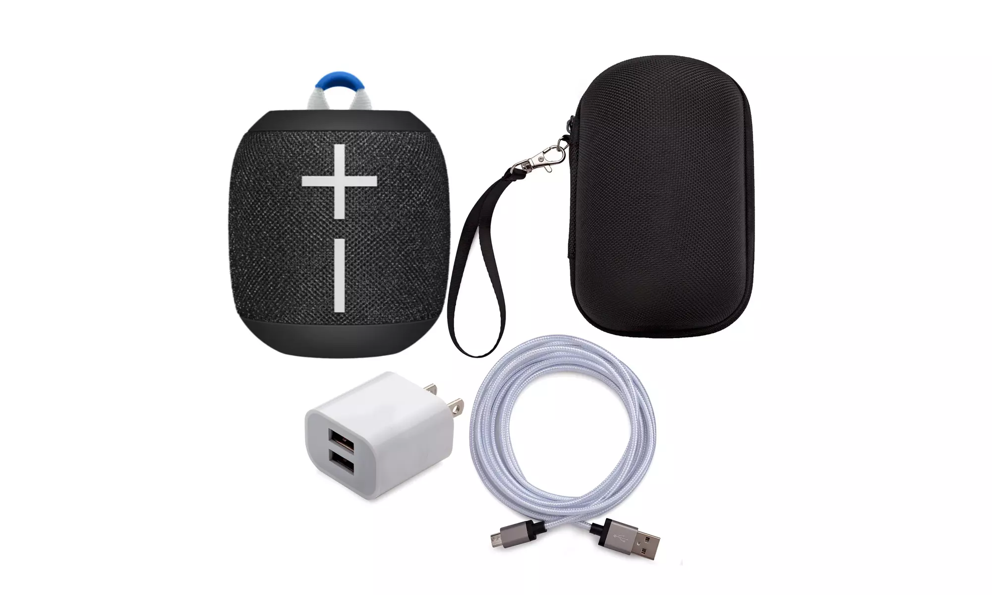 Ultimate Ears WONDERBOOM 2 Bluetooth Speaker (Deep Space) with Case Bundle - Primary Image