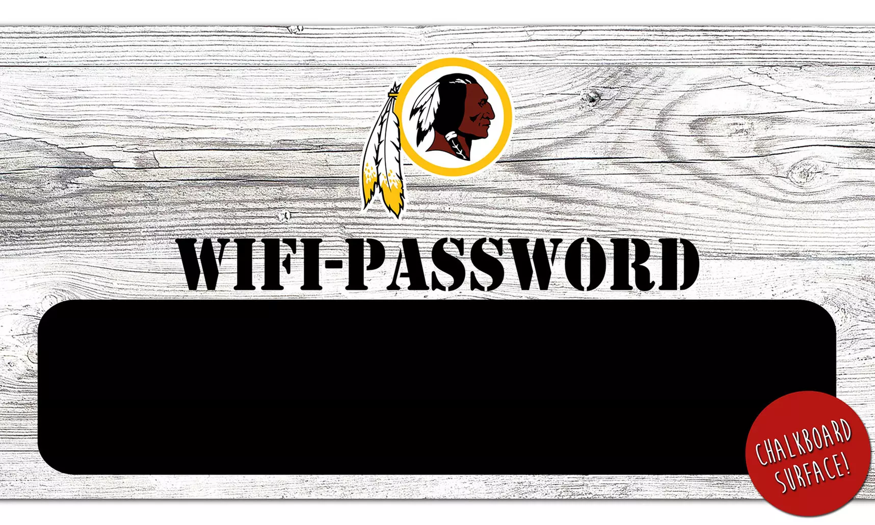 Fan Creations NCAA Wifi Password 6"x12" Ready to Hang Home Sign - Second Medium