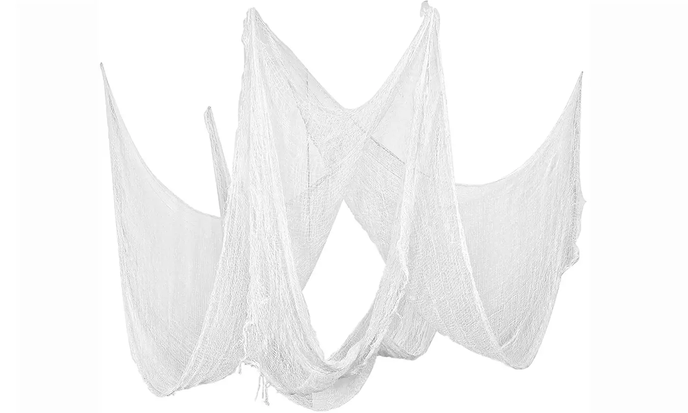 5 PCS Halloween Creepy Cloth Scary Spooky Cloth Creepy Gauze Decorations