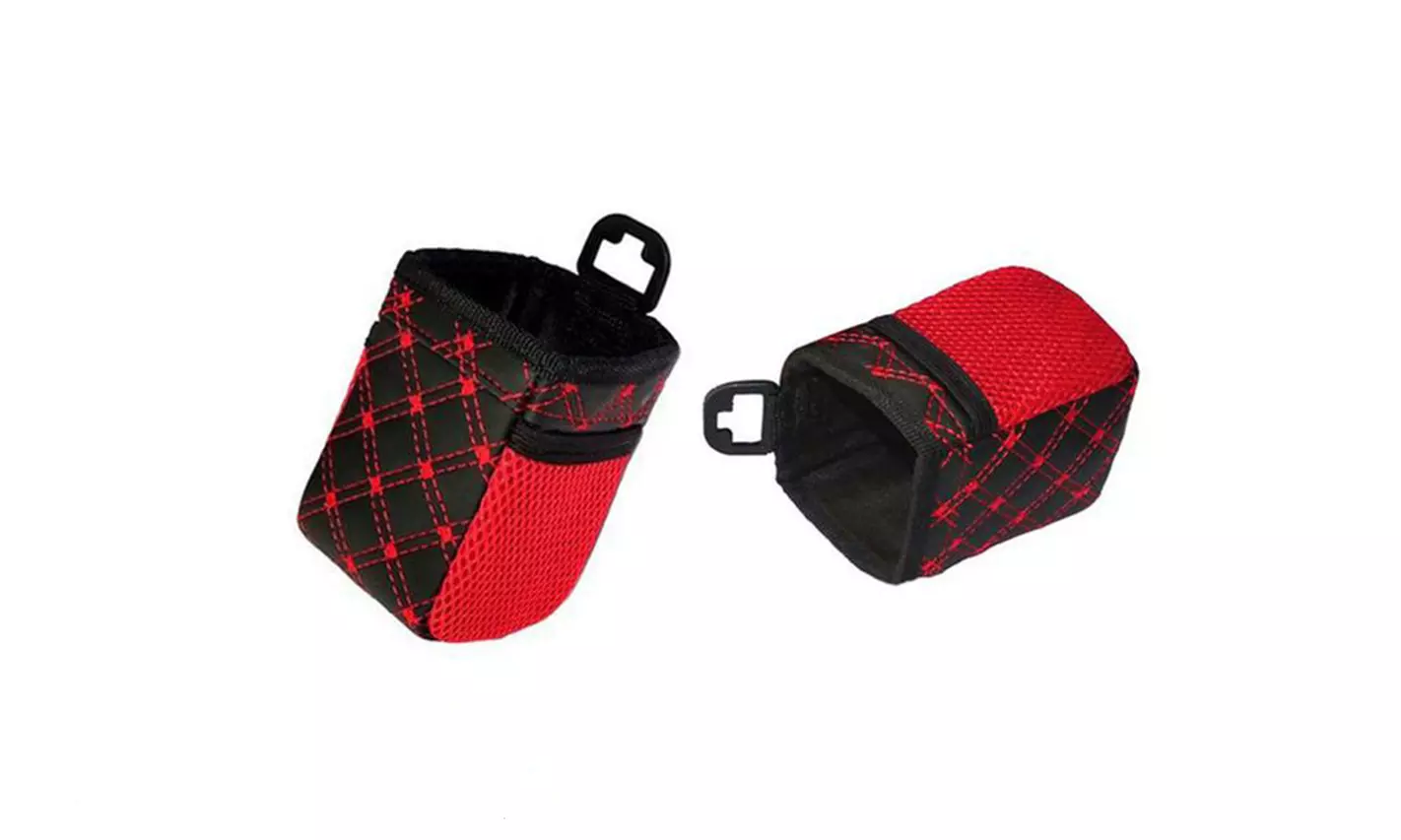 PU Material Car Air Vent Storage Pouch Bag Car Air Interior Storage Holder Pouch - Primary Image