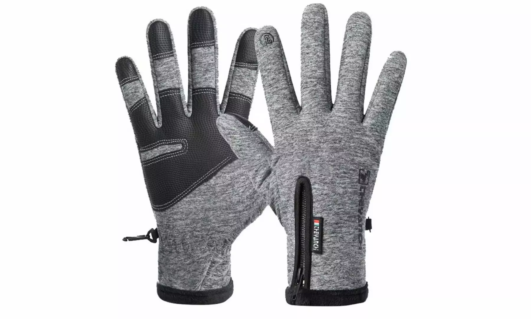 Waterproof Gloves Winter Warm Touchscreen Gloves Anti-Slip All Finger Gloves