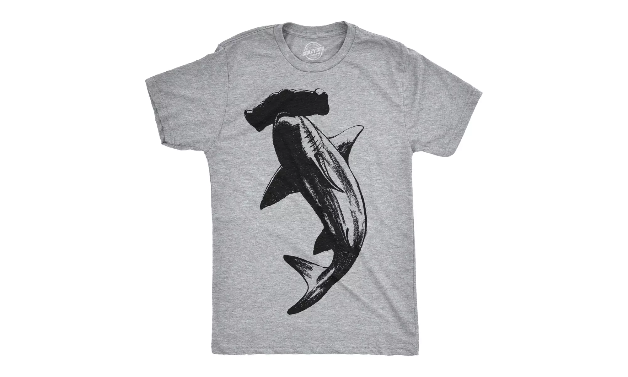 Mens Hammerhead Shark T Shirt Cool Aquatic Wildlife Graphic Tee - Primary Image