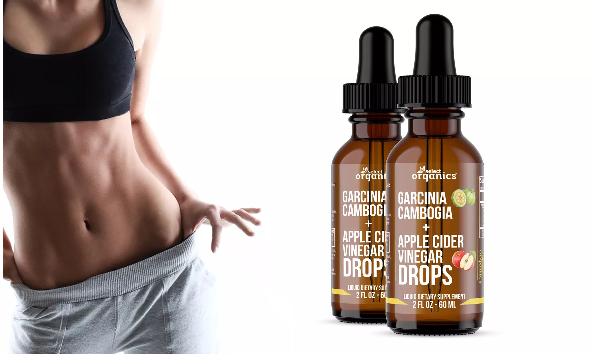 Apple Cider Vinegar w/ Garcinia Cambogia Weight Loss Drops - Primary Image