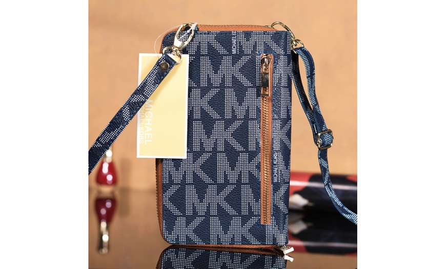 Image 10: Michael Kors Leather Crossbody