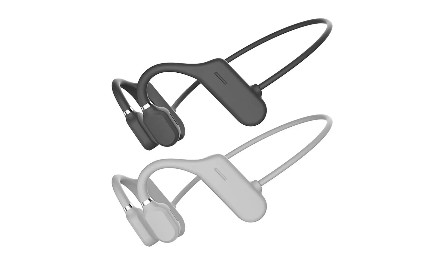 2-Pack Air Open Ear Bone Conduction Wireless Bluetooth Headphones