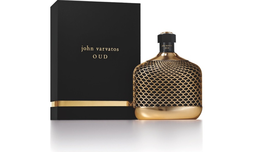 Image 1: John Varvatos Oud Eau De Parfum 4.2 oz For Men