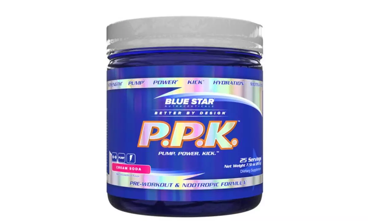 Sports Supplement Blue Star Nutraceuticals PPK Cream Soda Pre Workout - Primary Image