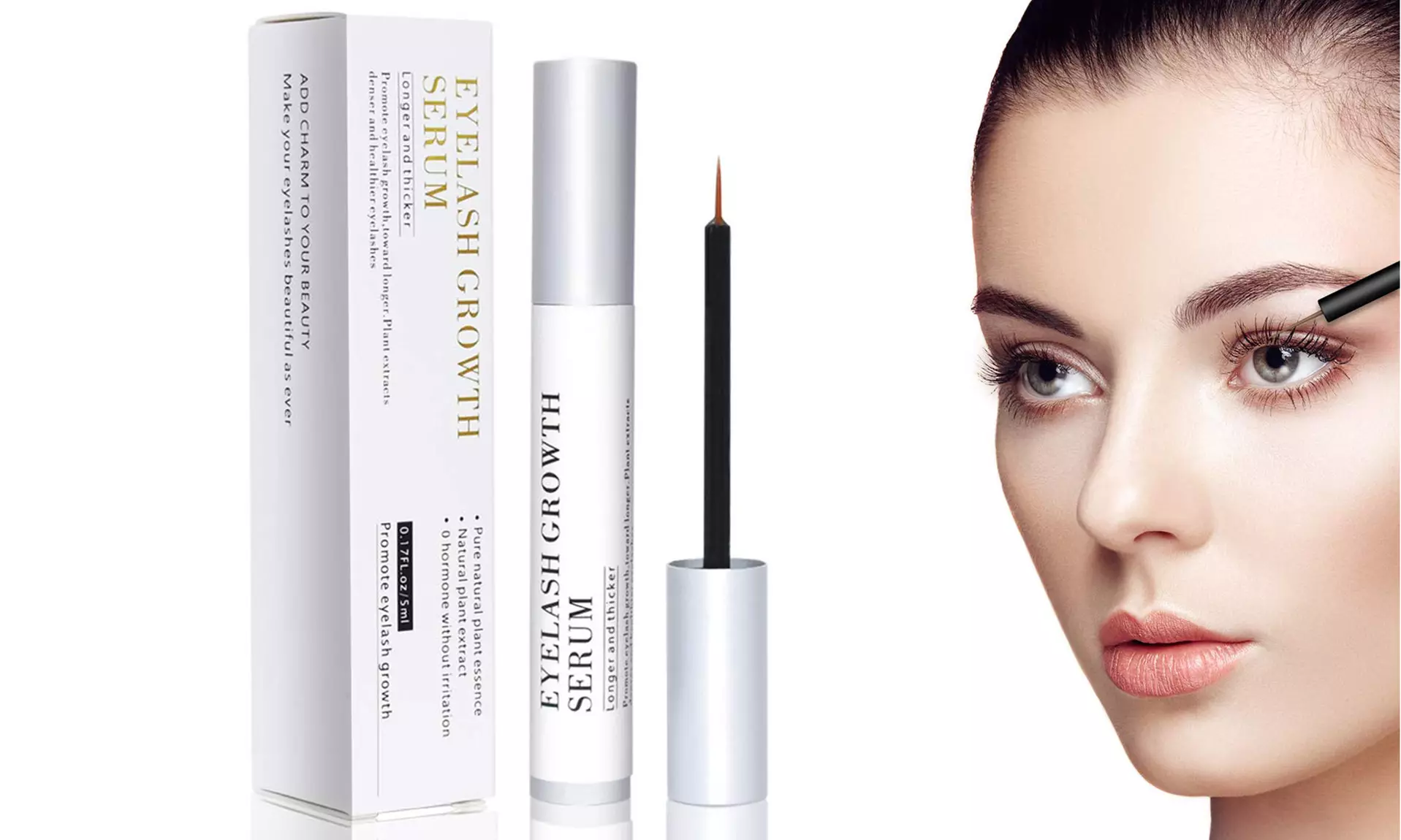 Dramatic Eyelash and Eyebrow Growth Enhancer Serum - Primary Image