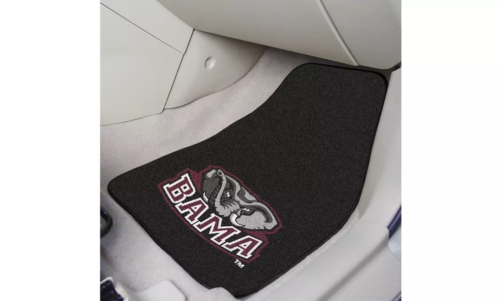 Fanmats NCAA  27"x18" Carpeted Front Car Mat Set (2-Piece) - Primary Image