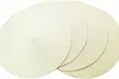 Fine Woven Placemats Dining Table Decor 15" Round Shape 8 Colors 4, 6, 8 PC Sets - Second Medium