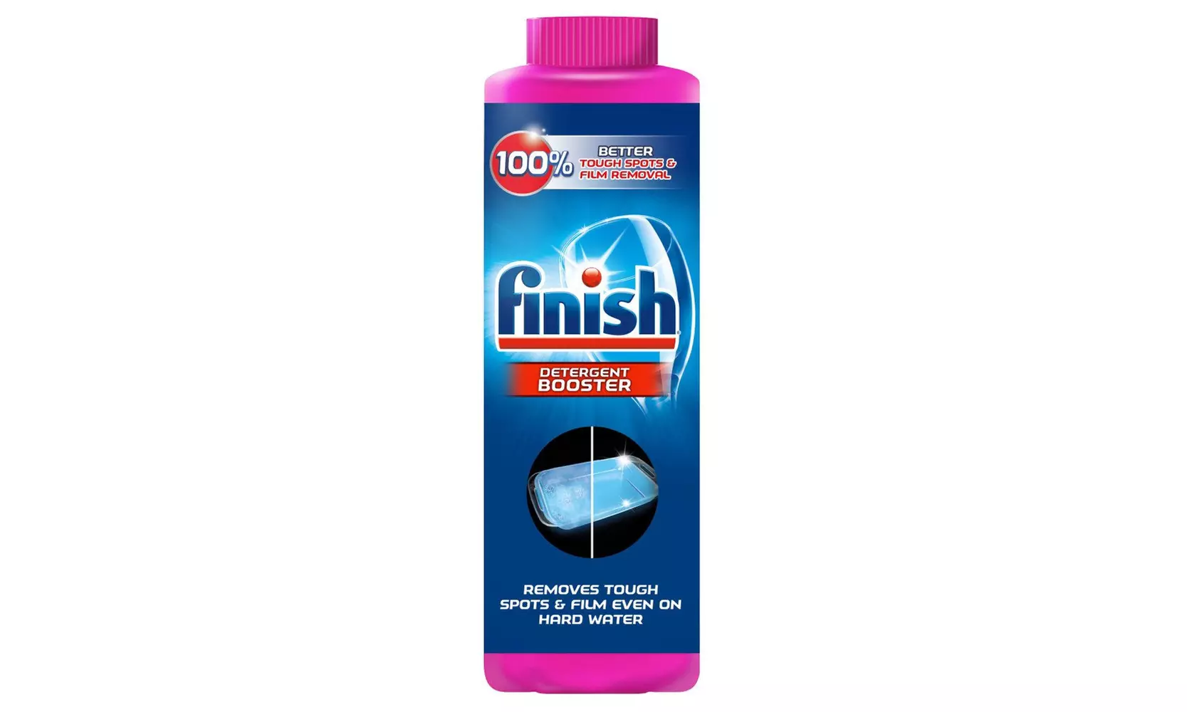 Finish Hard Water Booster Powder, Lemon Sparkle, 14oz - Primary Image