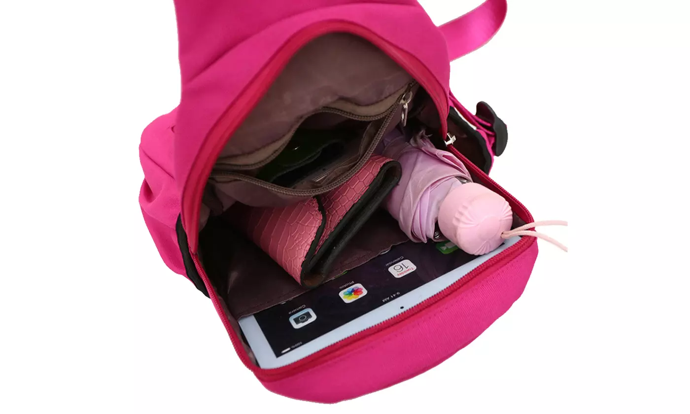 Nylon Crossbody Shoulder Chest Cycle Sling Bag Travel Backpack for Men Women