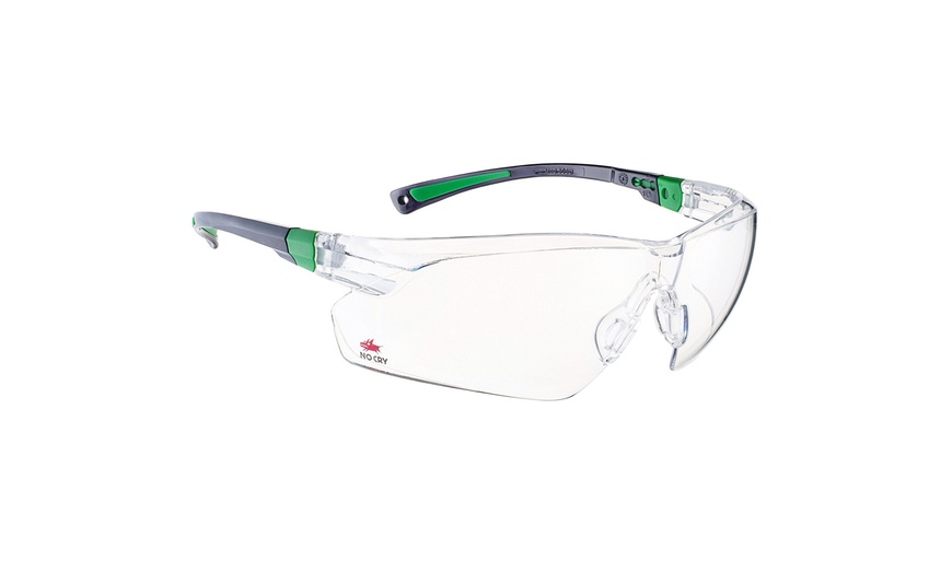 nocry safety glasses with clear anti fog scratch resistant