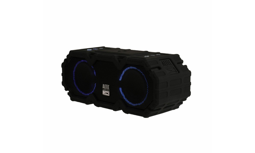 altec lansing lifejacket jolt with lights portable bluetooth speaker