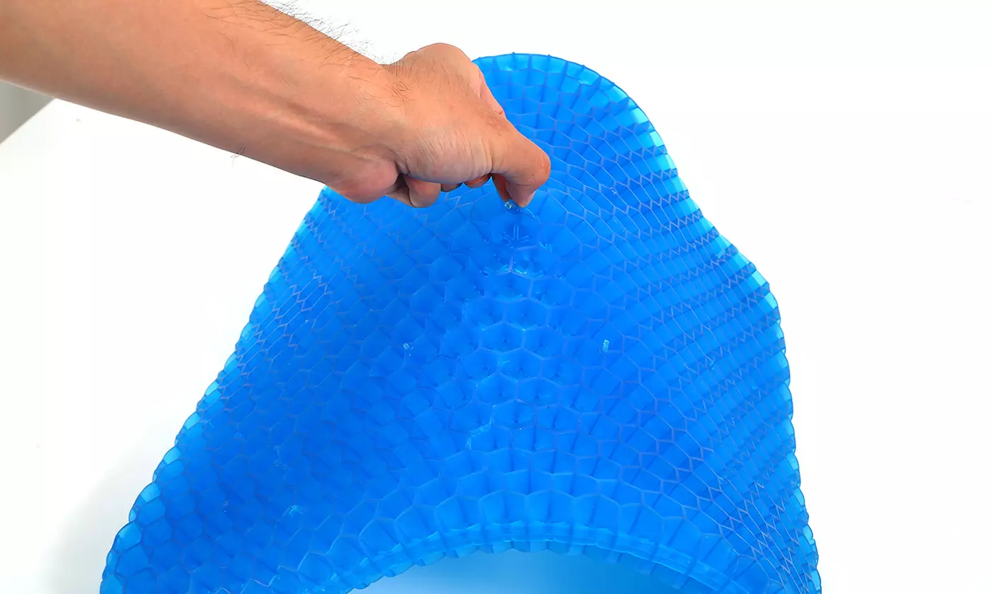 iMounTEK Honeycomb Gel Support Seat Cushion Breathable Egg Seat Pad w/ Cover