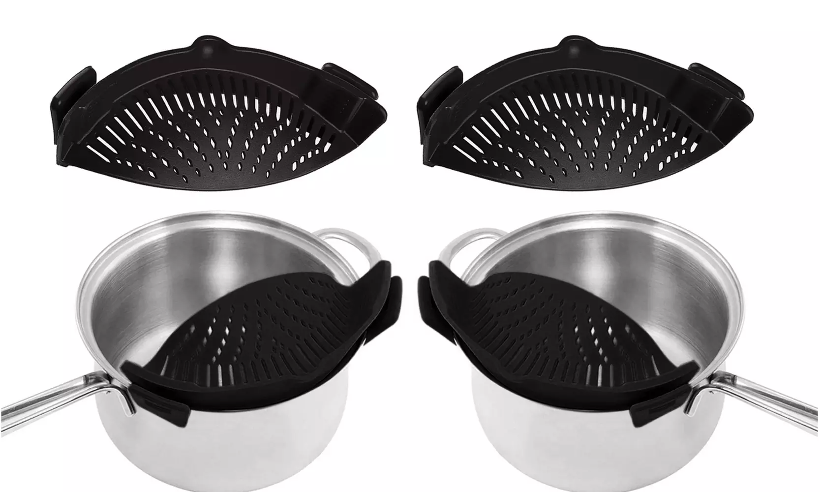 Snap'N Strain Kitchen Strainer (2-Colors)