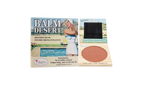 The Balm Balm Desert Bronzer-Blush For Women 0.23 Oz Blush Brown 0.23 Oz